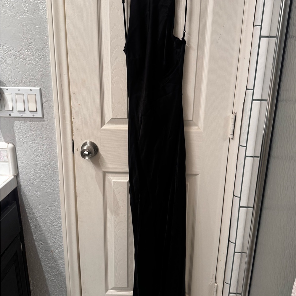 Free People Black Midi Dress - Picture 3 of 4